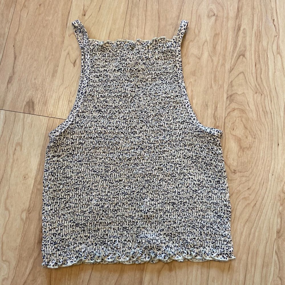 Gaze cheetah/leopard print cami tank